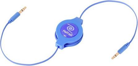 ReTrak EUCABLE35BU Audio Cable 1.5 m 3.5mm Blue (1.50 m)