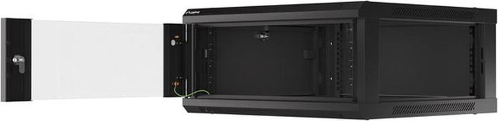 Produktbild Lanberg Wand- Rack 19 " 4HE 600x600mm schwarz (4 HE, 19 Zoll Rack)