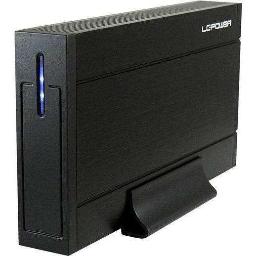 LC-Power ext. 3.5" Gehäuse LC-35U3-Sirius (3.5"), Festplattengehäuse, Schwarz