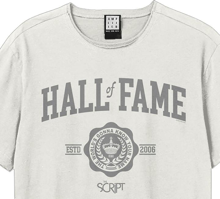 Immagine prodotto Amplified Maglietta unisex per adulti Hall Of Fame The Script (M)