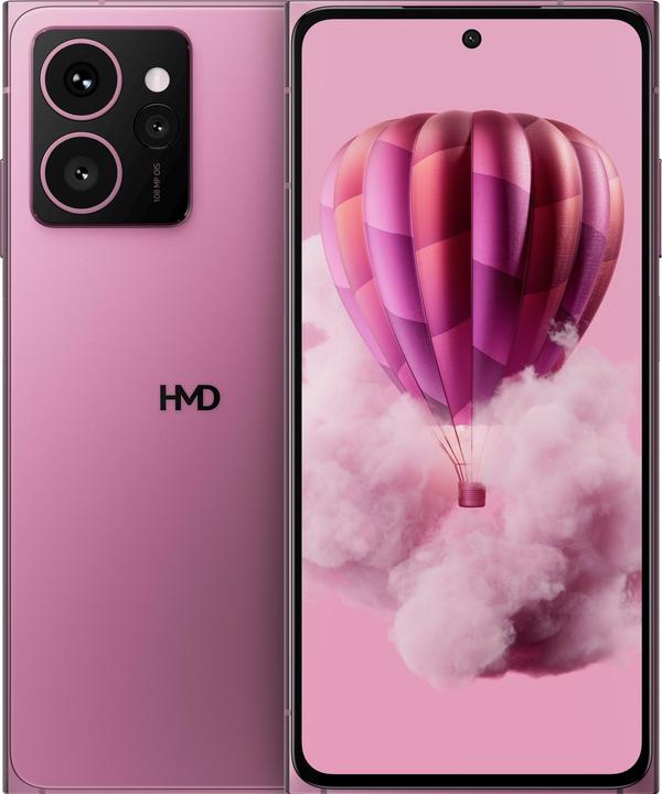 Actual product image HMD Skyline (128 GB, Pink, 6.55", SIM + eSIM, 5G)