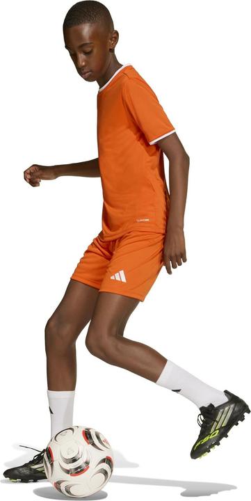 Immagine prodotto Adidas orangefarbene Shorts für Kinder (Entrada) (140)