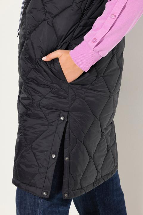 Actual product image Ulla Popken HYPRAR Quilted Drawstring Vest (56)