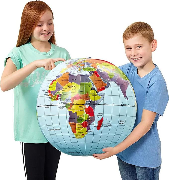 Image du produit Brainstorm opblaasbare mega globe 50cm