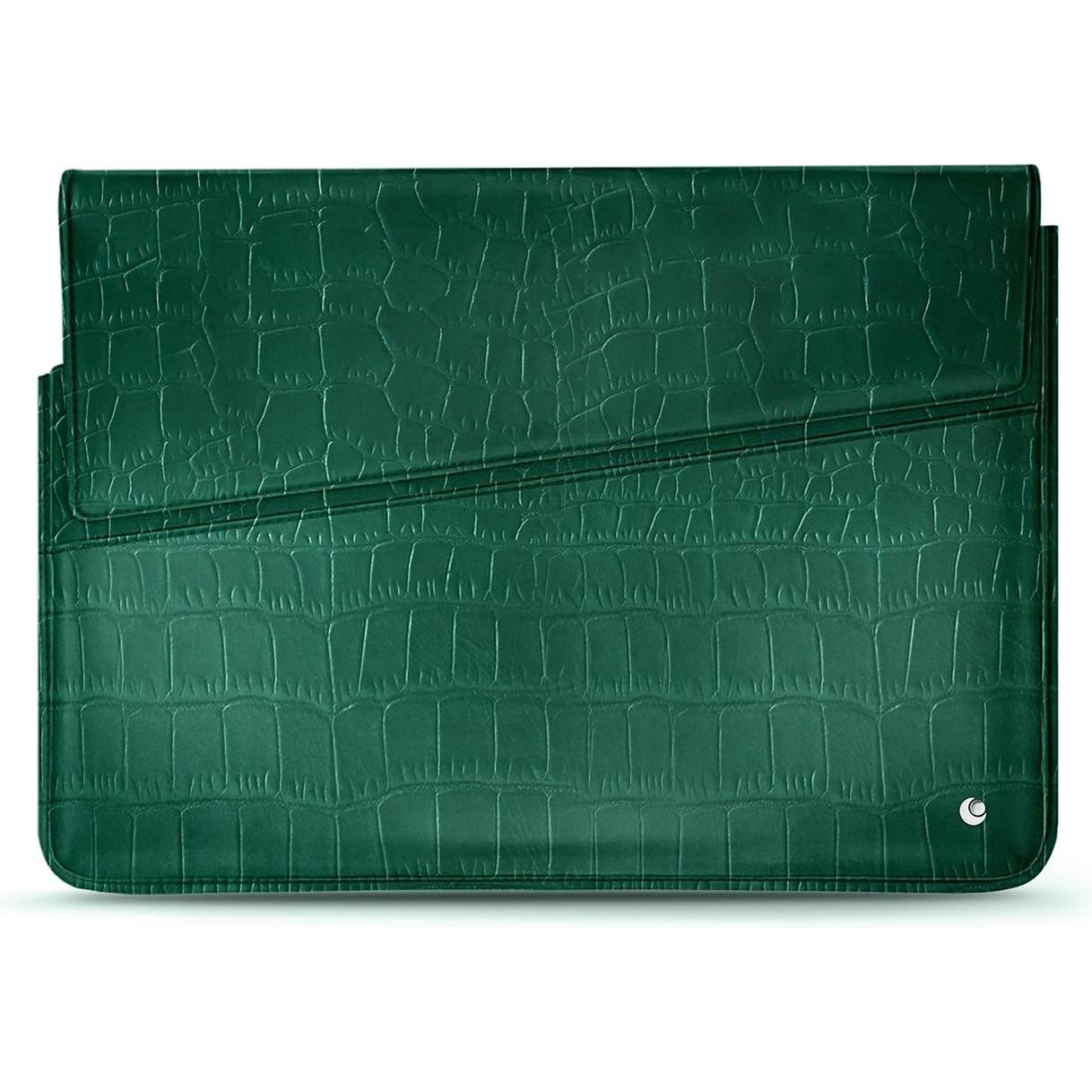 Noreve Lederhülle (15"), Notebooktasche, Grün