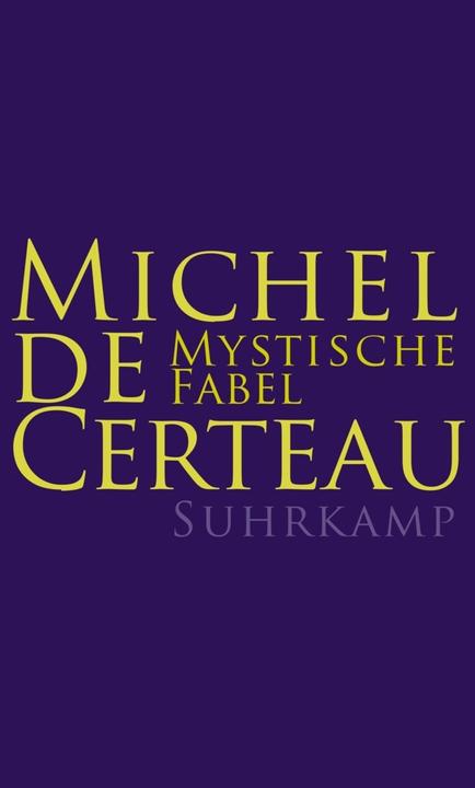 Produktbild Mystische Fabel (Deutsch, Michel de Certeau, 2010)