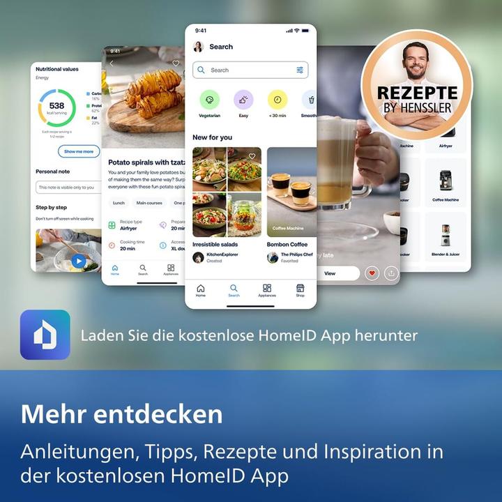 Productafbeelding Philips Airfryer met twee korven NA353/10