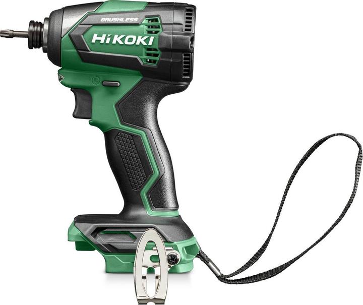 Immagine prodotto Hikoki WH18DE Avvitatore a impulsi a batteria da 1/4 di pollice solo (Batteria ricaricabile)