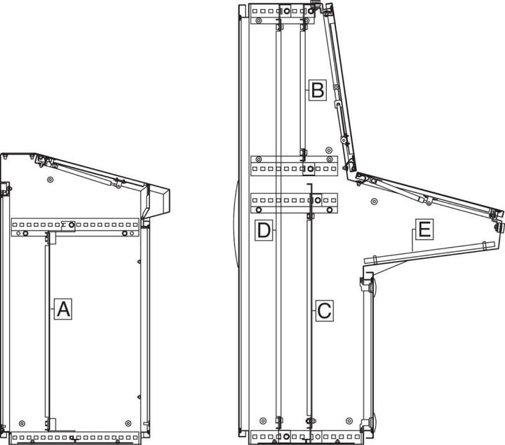 Actual product image Schneider Electric Spa part mounting plate SF/SM NSYSPMP4080