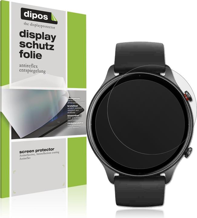 Produktbild Dipos Displayschutzfolie Antireflex (Amazfit GTR 2e)