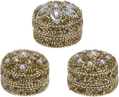 Actual product image Box 4x3cm gold, set of 36 (4 x 3 cm)