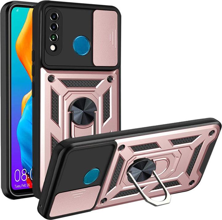 Immagine prodotto Techsuit - CamShield Series - Huawei P30 Lite / P30 Lite New Edition - Rose Gold (Huawei P30 Lite, Huawei P30 Lite Nuova Edizione)