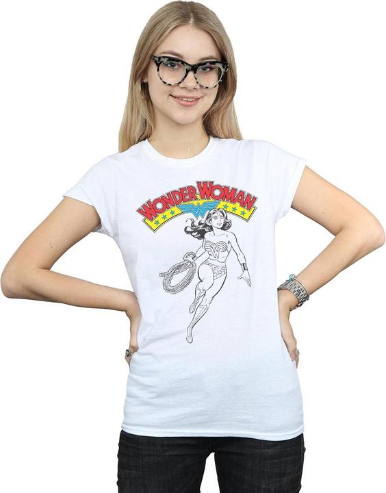 Image du produit - T-shirt WONDER WOMAN LASSO - Femme (L)