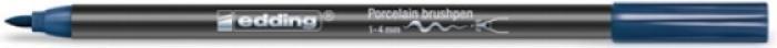 Immagine prodotto Edding Penna a pennello in porcellana 4200 (Blu acciaio, 4 mm, 1 x)