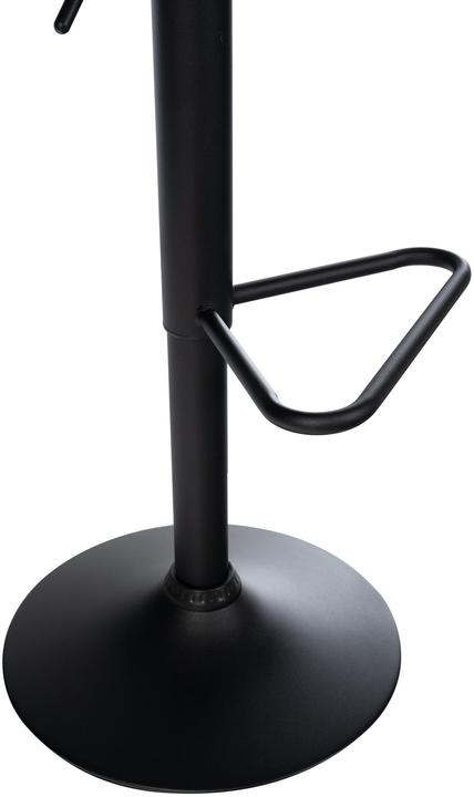 Actual product image CLP Kasson swivel bar stool with height adjustment