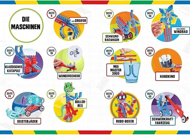 Produktbild Panini Lego Geniale Maschinen: Mit 11 Modellen (Deutsch, Anita Weinberger-Schwendenwein, Panini, 2018)