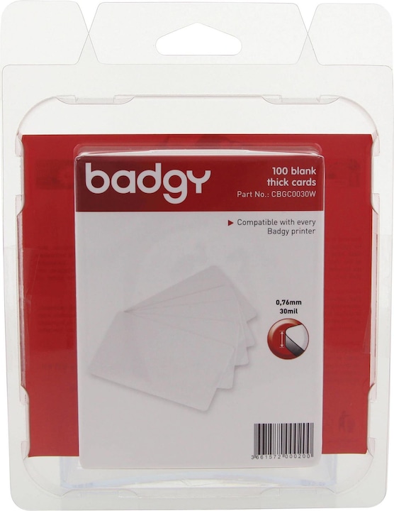 Immagine prodotto Evolis Carte bianche in PVC 100 pezzi (100 pz.)