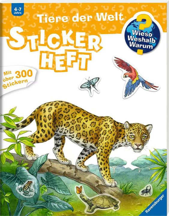 Ravensburger Sticker booklet animals of the world