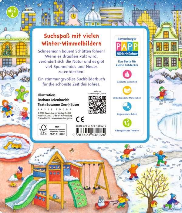 Actual product image Ravensburger Sachen suchen: Im Winter (German, Barbara Jelenkovich, Susanne Gernhäuser, 2019)