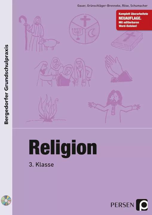 Image du produit Religion - 3. Klasse (Allemand, Gauer, Schumacher, Röse, Grünschläger-Brenneke, 2022)