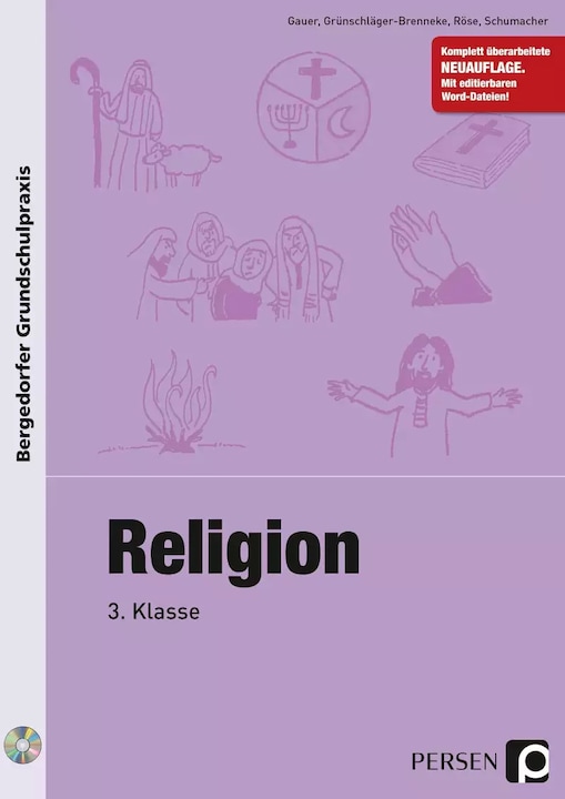 Actual product image Religion - 3. Klasse (German, Gauer, Schumacher, Röse, Grünschläger-Brenneke, 2022)