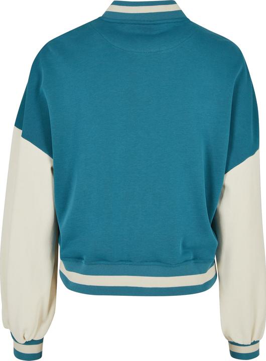 Actual product image Urban Classics Oversized Two Tone College Terry Jacket (4XL)