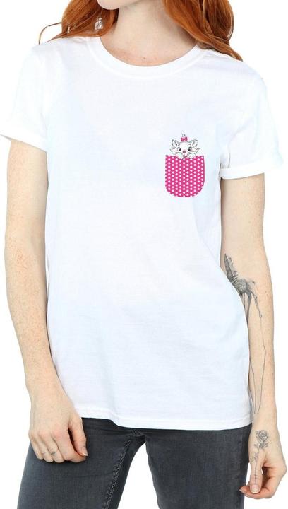 Immagine prodotto Disney Aristocats Marie Chest Maglietta Ampia Donna (L)