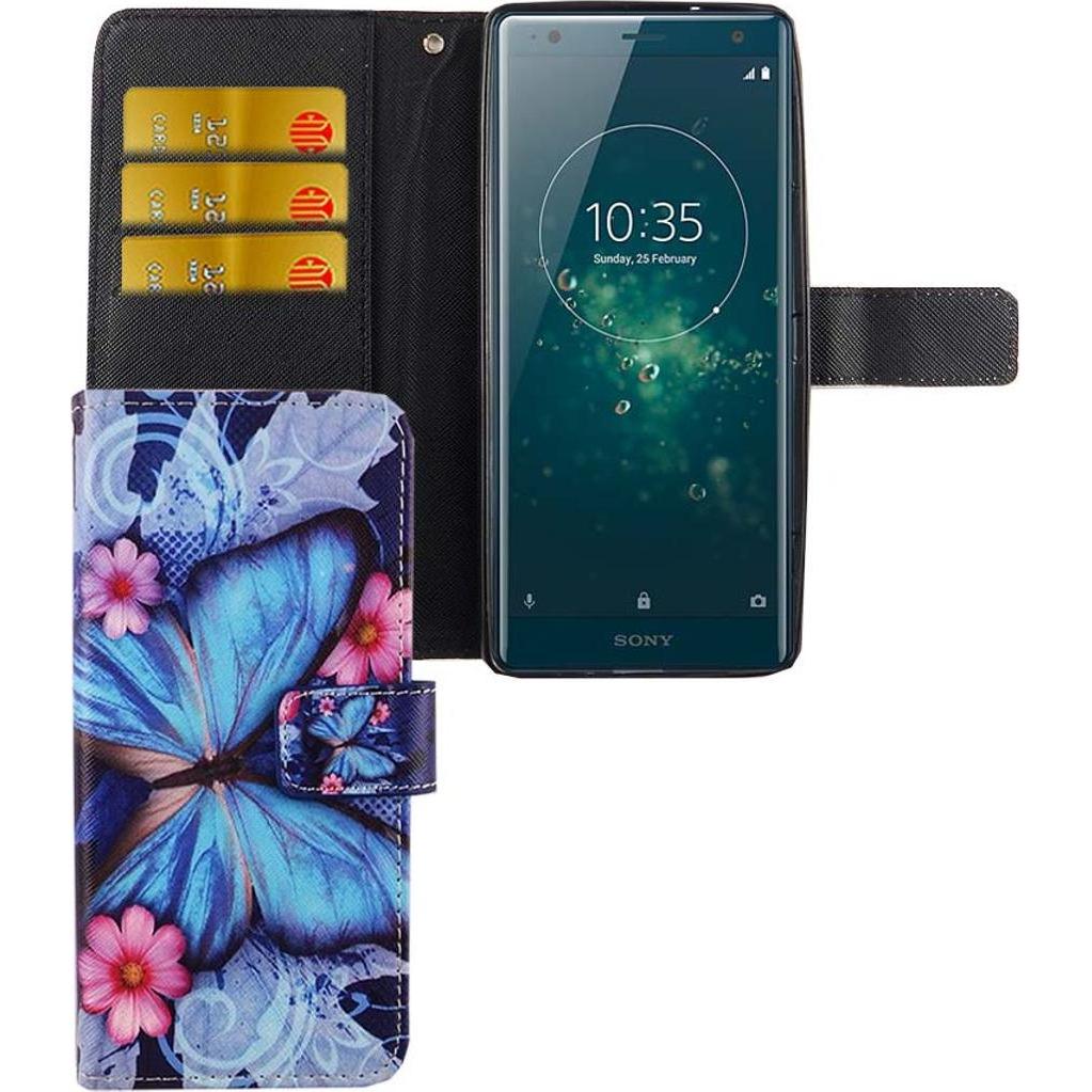 Thumbnail - König Design Hülle Handy Schutz für Sony Xperia XZ2 Case Cover Tasche Wallet Etui Handyhülle (Sony Xperia XZ2), Smartpho...