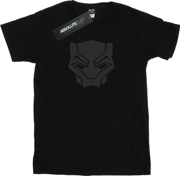 Immagine prodotto Maglietta Pantera Nera Uomo Nero su Nero (M)