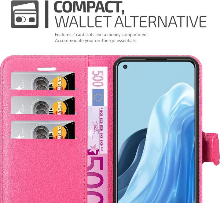 Produktbild Cadorabo Book Stand Hülle für Oppo FIND X5 LITE / Reno7 5G (Oppo Find X5 Lite, OPPO Reno7 Z 5G)