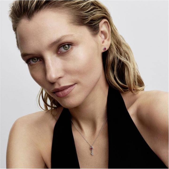 Immagine prodotto Pandora Necklace with pendant Elevated Heart Key (Argento 925, 45 cm)