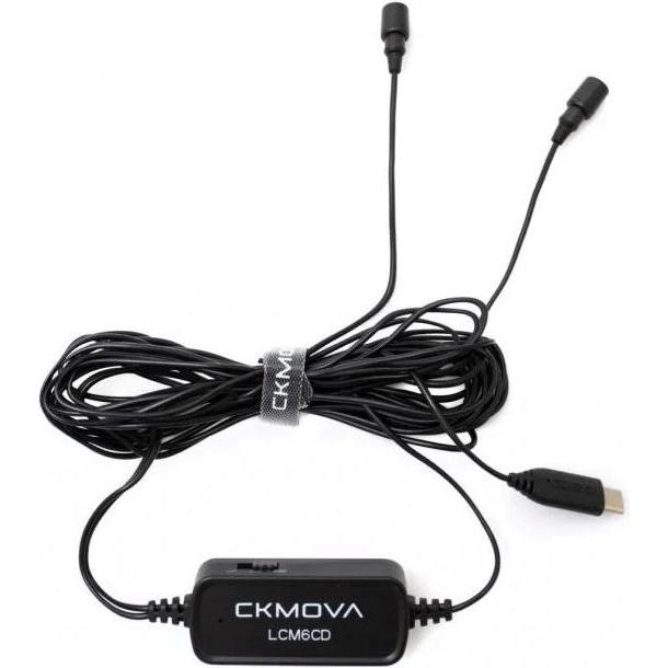 Ckmova LCM6CD - duales USB-C-Lavaliermikrofon, Mikrofon