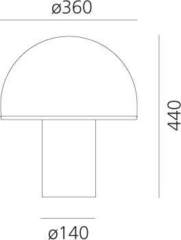 Image du produit Artemide Onfale (1388 lm, E27)