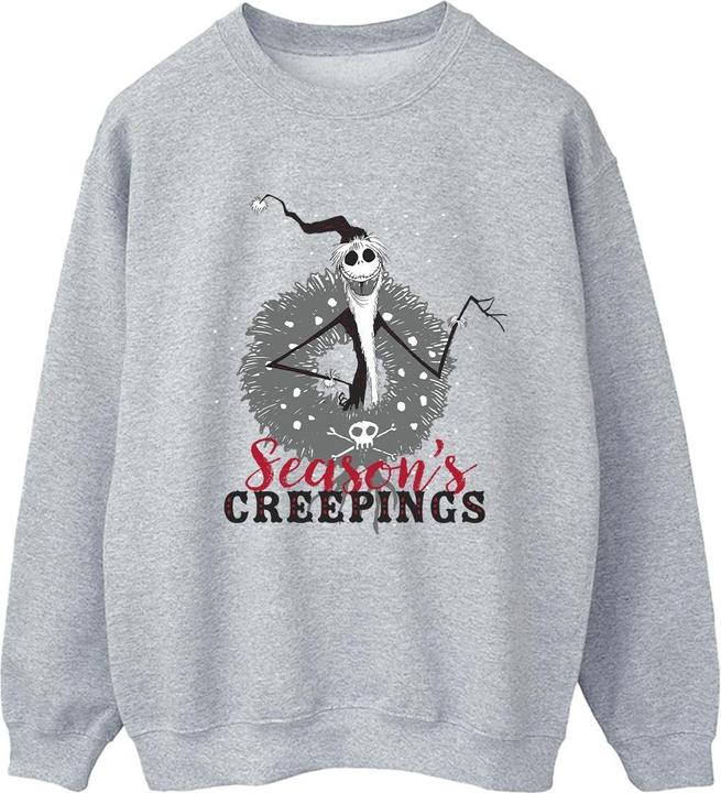 Produktbild Disney The Nightmare Before Christmas Seasons Creepings Wreath Sweatshirt (S)