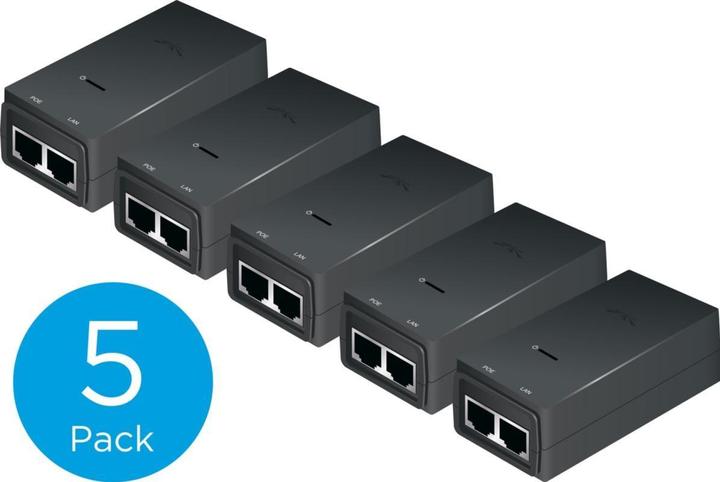 Produktbild Ubiquiti Passive PoE GE Injector: 24V, 12W (Passive 24V PoE-in, 12 W)