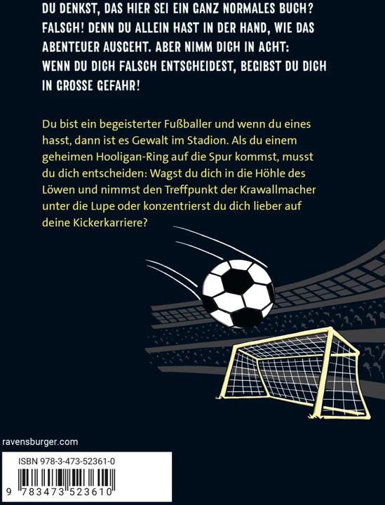 Immagine prodotto Ravensburger Das Fussballspiel der 1000 Gefahren (Tedesco, Fabian Lenk, Rolf Bunse, 2008)