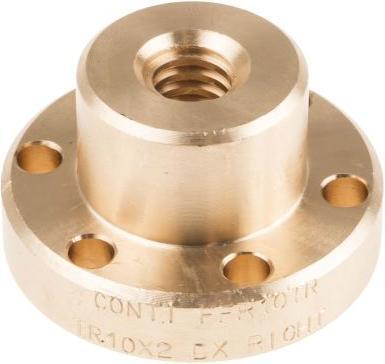 Produktbild RS PRO Flanged Bronze Nut for 10 X 2 Lead Screw