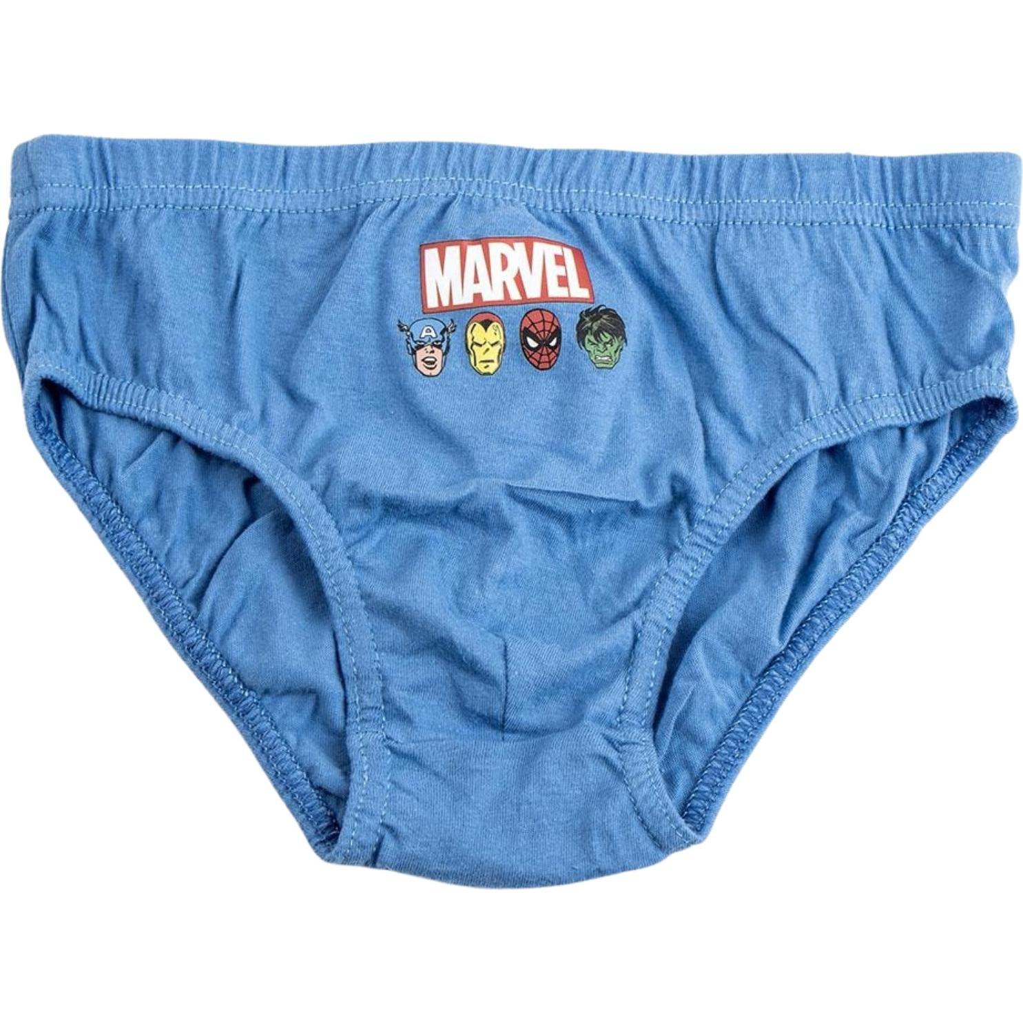 Disney, Jungen, Unterhosen, Jungen Unterwäsche Set 5 Teile Marvel, Mehrfarbig, (128)