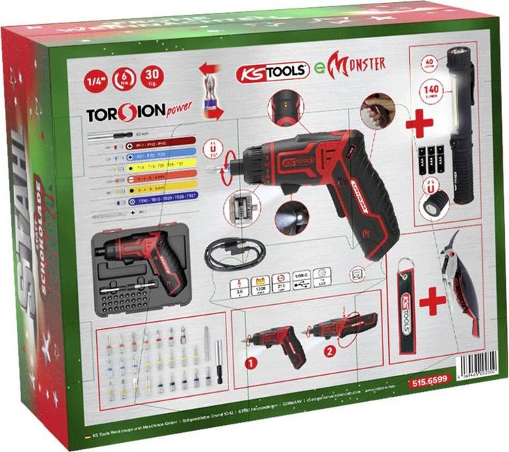 Actual product image KS Tools Adventskalender Stahl statt Schokolade 515.6599