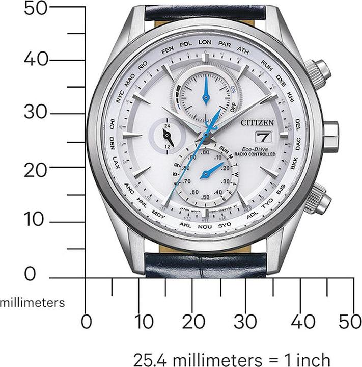 Produktbild Citizen AT8260-18A Eco-Drive Chronograph Funkuhr 43mm 10ATM (Chronograph, Funkuhr, 43 mm)