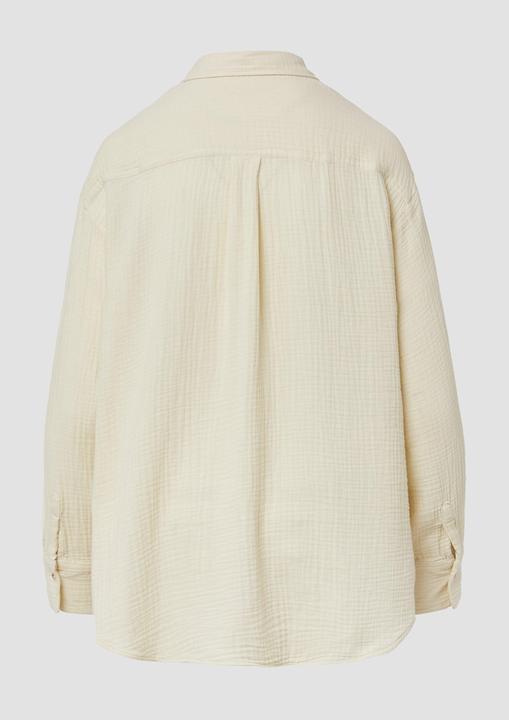 Immagine prodotto s.Oliver Bluse Oversized Bluse aus Musselin (M)