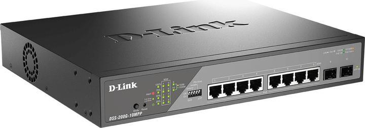 Actual product image D-Link 10-Port Desktop Gigabit Poe (10 ports)