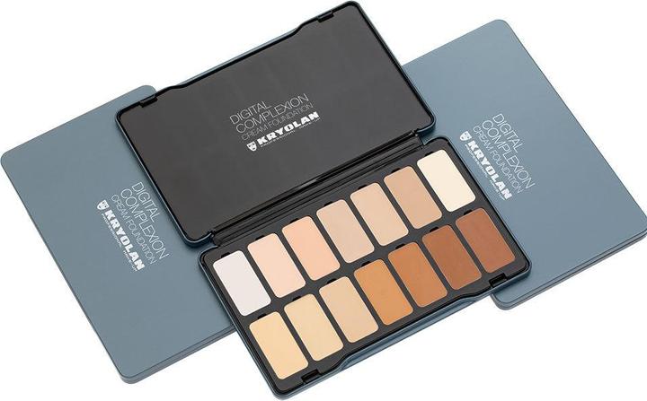 Produktbild Kryolan Digital Complexion Cream Foundation Palette (2 Beige, Palette 14)