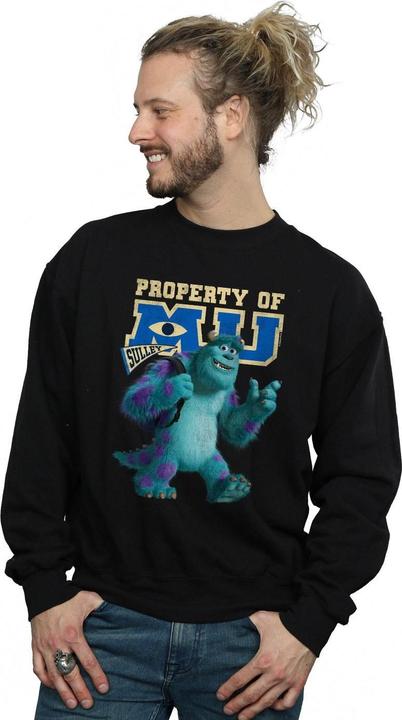 Actual product image Disney Mens Monsters University Property Of MU Sulley Sweatshirt (5XL)