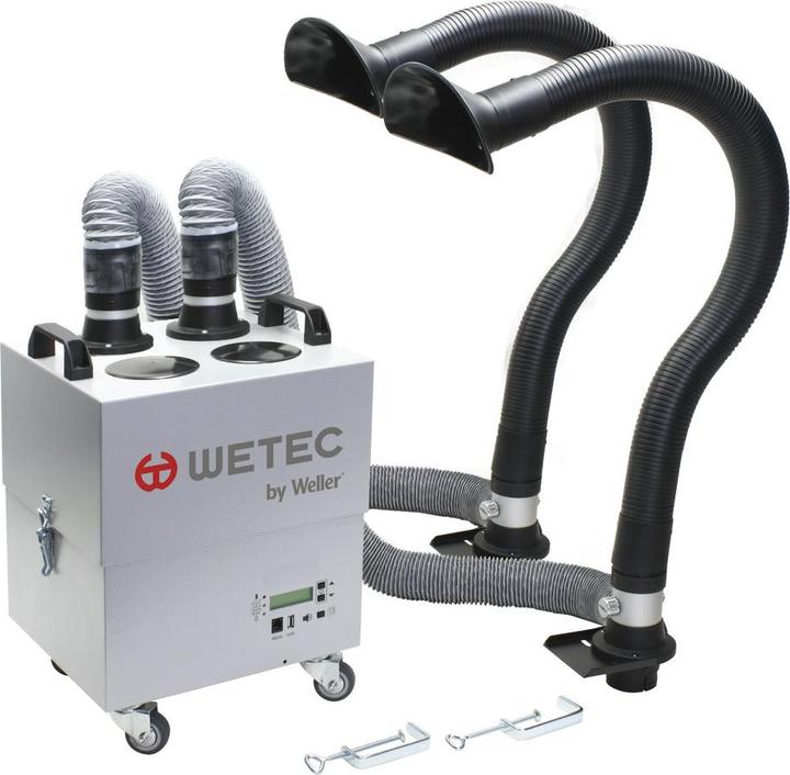 Produktbild Wetec Lötrauchabsaugung Zero-Fume 4, für zwei Arbeitsplätze