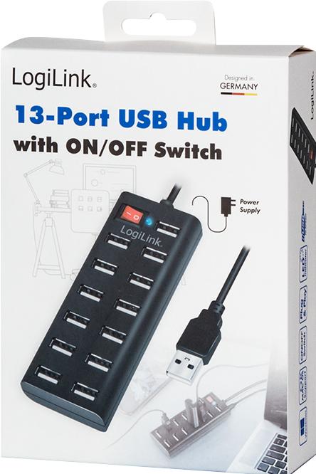 Produktbild LogiLink UA0126 (13 Ports)