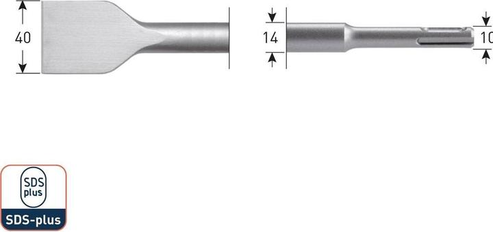 Actual product image Rotec Chisel
