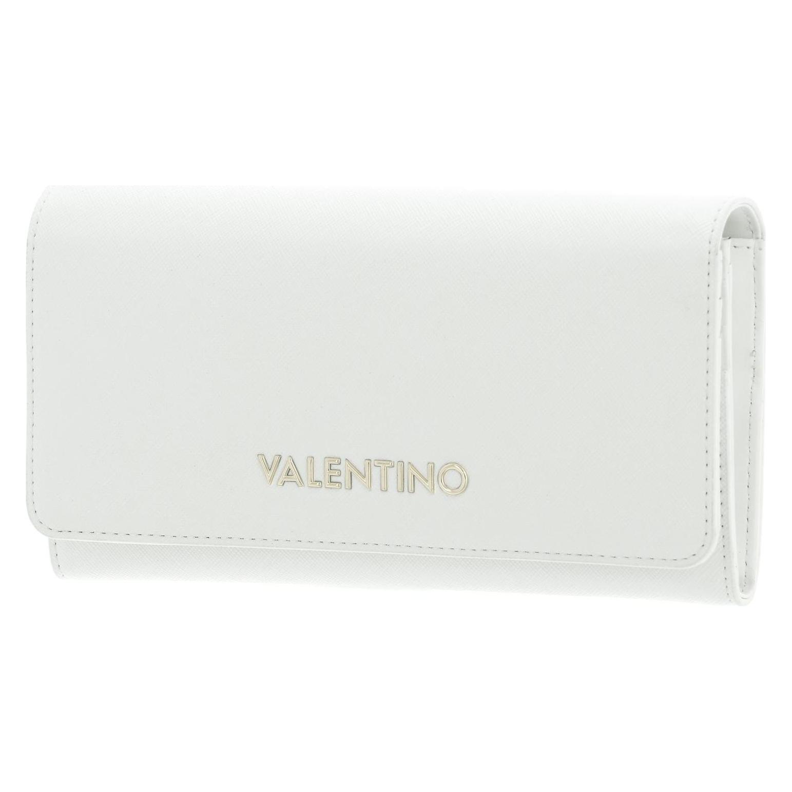Valentino, Damen, Portemonnaie, Zero Re Wallet, Weiss