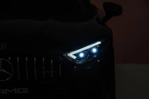 Productafbeelding Es-toys Kinderfahrzeug – Elektro Auto „Mercedes SL63 AMG“ – Lizenziert – 24V Akku, 4 Motoren, MP3 (24 V)