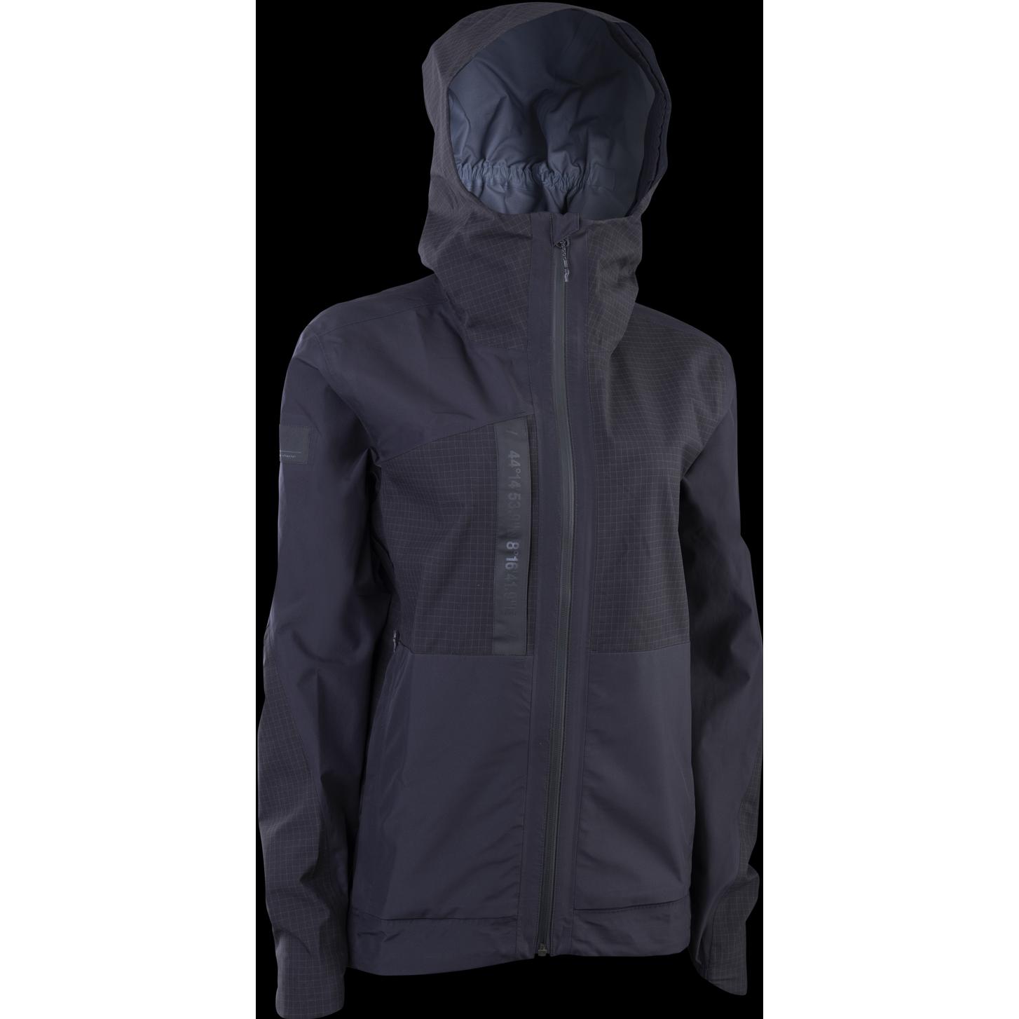 ION, Herren, Velojacke, Shelter 3L Regenjacke Modell 2025 (XL), Schwarz, XL